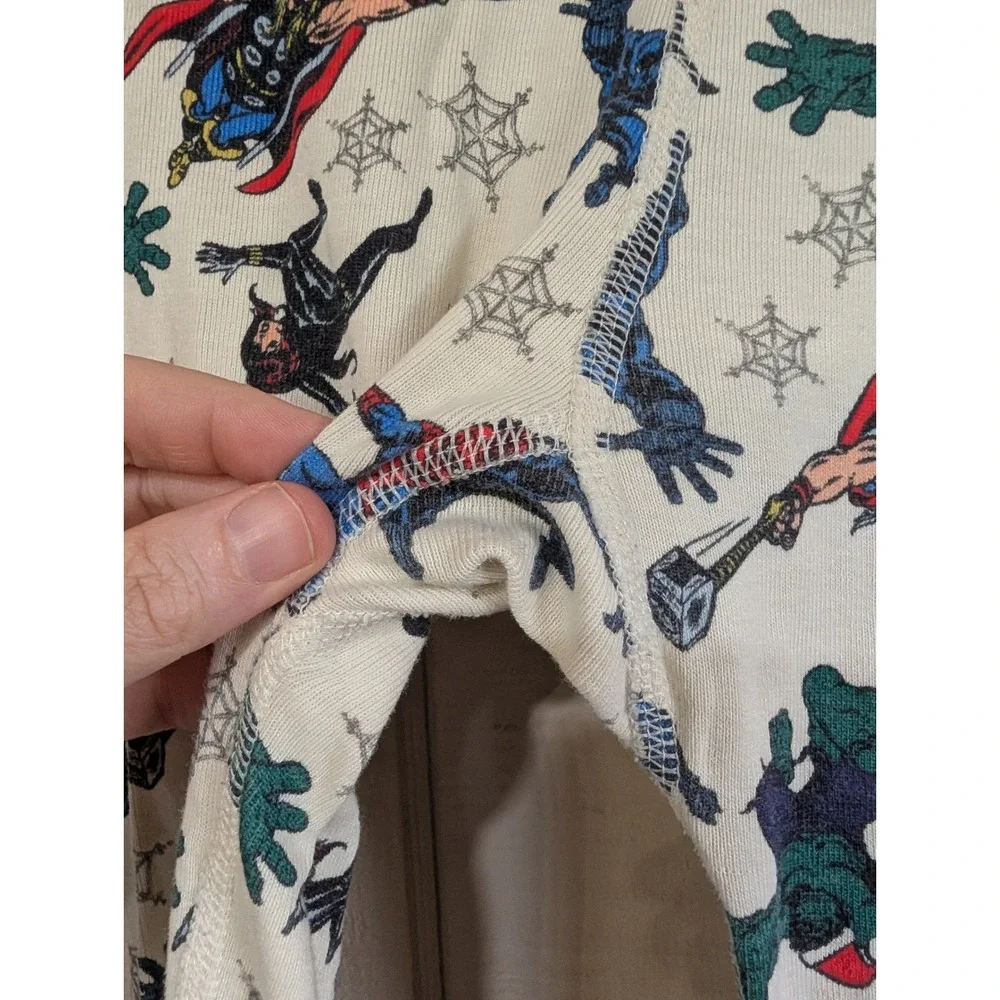 Hanna Andersson Marvel Avengers Pajamas Kids 12 Organic Cotton Holiday 80060 GW
